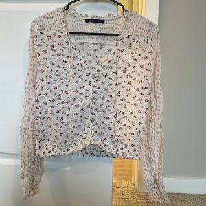 Abercrombie and Fitch peasant style top